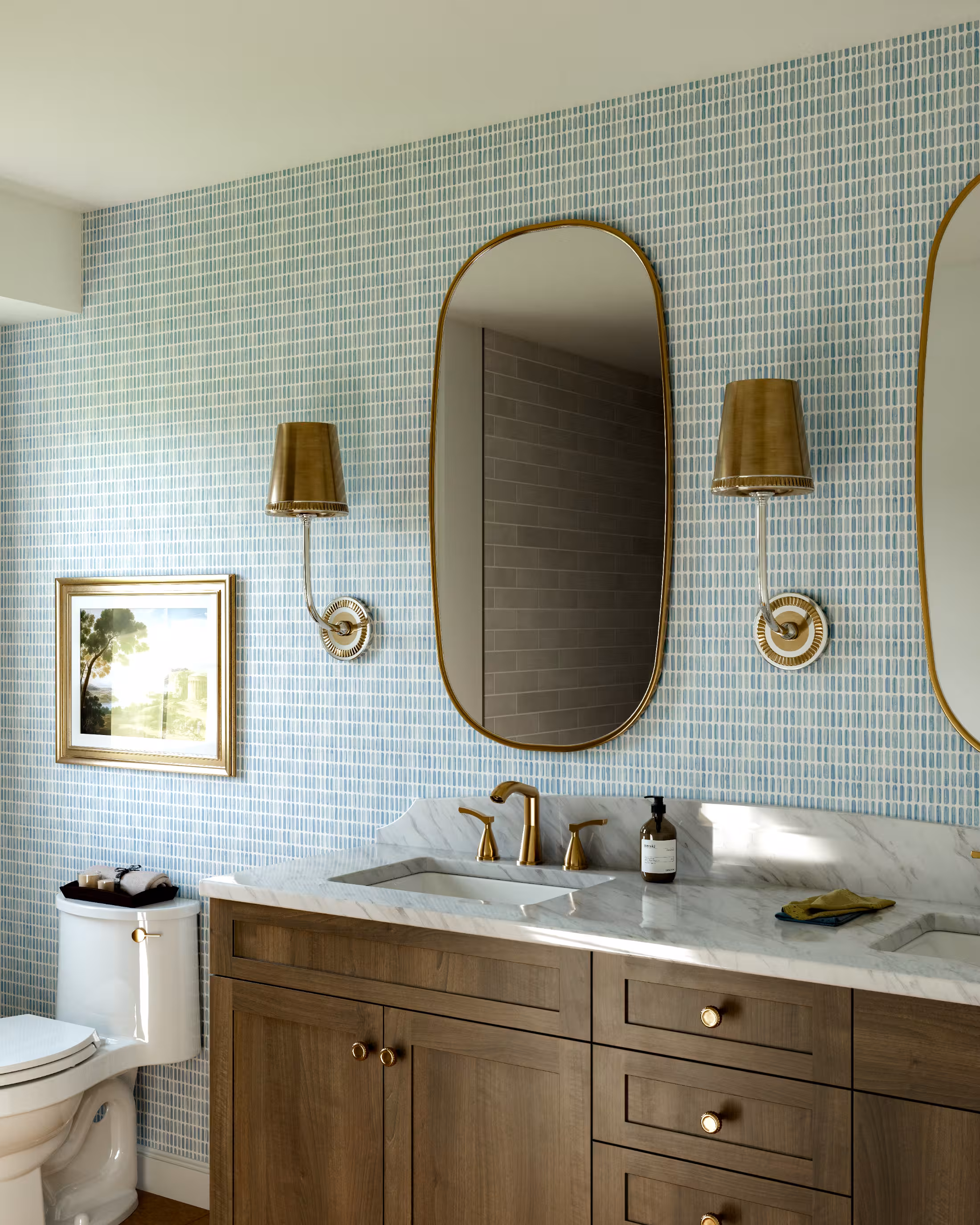 Rendered wall sconce detail
